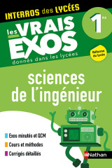 Sciences de l'ingéneur 1re (interros des lycées) 2021