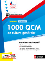 1 000 qcm culture générale - concours 2021-2022 - n° 28 - catégories abc (ifp) 2021