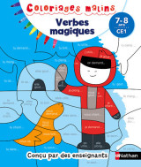 Coloriages malins verbes magiques ce1