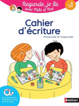 Cahier d'écriture - regarde je lis !