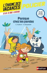 Enigmes des vacances cp-ce1 panique chez les pandas