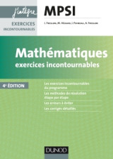 Mathématiques exercices incontournables mpsi - 4e éd.