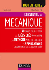 L'essentiel de mécanique - licence 1 / 2