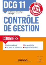 Dcg 11 contrôle de gestion - corrigés