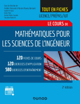 Mathématiques pour les sciences de l'ingénieur - 2e éd. - licence/prépas/iut