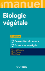 Mini manuel de biologie végétale - 3e éd. - cours + qcm