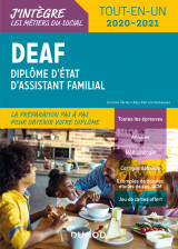 Deaf - tout-en-un 2020-2021 - diplôme d'état d'assistant familial