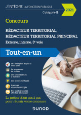 Concours rédacteur territorial - 2021 - externe, interne et 3e voie - tout en un