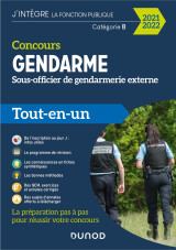 Concours gendarme - sous-officier de gendarmerie externe - 2021/2022- tout-en-un