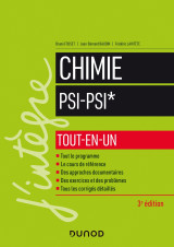 Chimie tout-en-un psi-psi* - 3e éd.