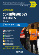 Concours contrôleur des douanes - tout-en-un - 2021/2022