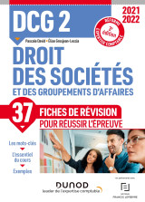 Dcg 2 droit des sociétés et des groupements d'affaires - fiches de révision 2021/2022