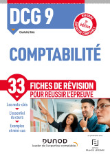 Dcg 9 comptabilité - 3e éd. - fiches de révision