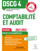 Dscg 4 comptabilité et audit - manuel 2021/2022