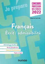 Concours professeur des écoles - français - ecrit / admissibilité - crpe 2022