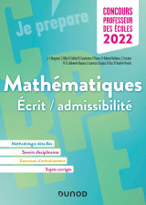 Concours professeur des écoles - mathématiques - ecrit / admissibilité - crpe 2022