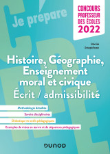 Concours professeur des écoles 2022 - histoire géographie emc