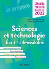 Concours professeur des écoles 2022 - sciences et technologie - ecrit/admissibilité