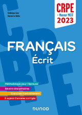 Concours professeur des écoles - français - ecrit -  crpe 2023 - master meef