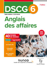 Dscg 6 - anglais des affaires - fiches 2023-2024