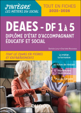 Deaes - tout le cours en fiches et entrainements