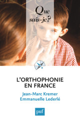 L'orthophonie en france