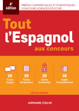 Tout l'espagnol aux concours - 4e ed.