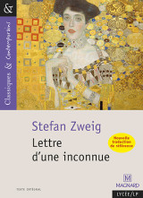 Lettre d'une inconnue - classiques et contemporains