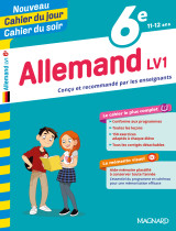 Allemand 6e - cahier du jour cahier du soir