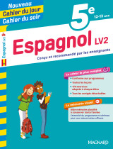 Espagnol 5e - cahier du jour cahier du soir