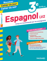 Espagnol 3e - cahier du jour cahier du soir