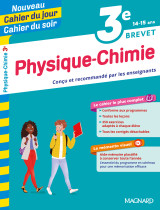 Physique-chimie 3e - cahier du jour cahier du soir