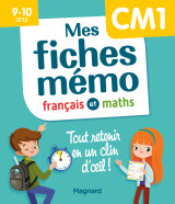 Mes fiches mémo français et maths cm1