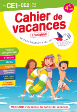 Cahier de vacances 2022, du ce1 vers le ce2 7-8 ans