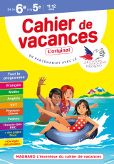 Cahier de vacances 2022, de la 6e vers la 5e