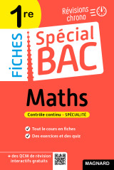 Spécial bac fiches maths 1re bac 2025