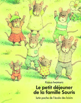 Le petit dejeuner de la famille souris