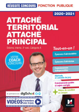 Réussite concours - attaché territorial, attaché principal cat. a - 2020-2021 - préparation complète