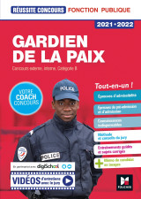 Réussite concours gardien de la paix cat. b - 2021 -2022 - préparation complète