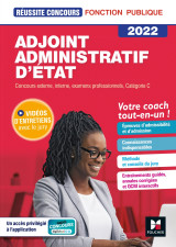 Réussite concours - adjoint administratif d'etat - catégorie c - 2022- préparation complète