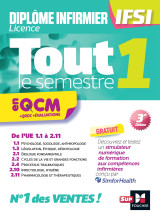 Tout le semestre 1 en qcm et qroc - dei ifsi - 3e édition - entraînement