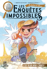 Les enquêtes impossibles - tome 1 - le fantôme du louvre