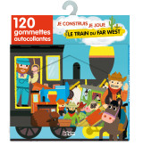 Gommettes train du far west