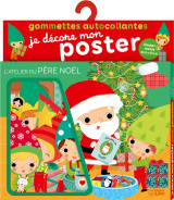 Gommettes poster pere noel