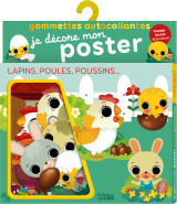 Decore poster gomm lapins poul