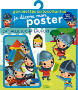 Decor poster gomm attaque chat