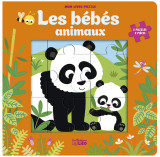 Livre puzzle 9p bebes animaux