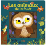 Livre puzzle 9p animaux foret