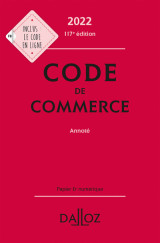 Code de commerce 2022 - annoté