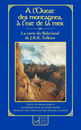 La carte du beleriand de j.r.r. tolkien